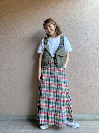 niko and（ニコアンド）の「ワークベスト（ベスト）」 - WEAR