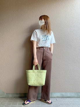 ®️inaさん（レディース・160cm）の夏コーディネート