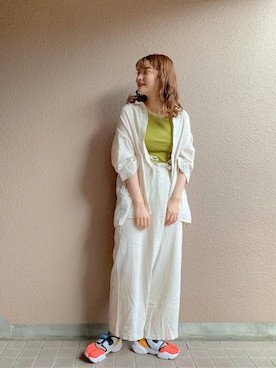 ®️inaさん（レディース・160cm）の夏コーディネート