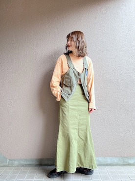 「byあしながおじさん」｜®️inaさん（レディース・159cm）の春コーディネート