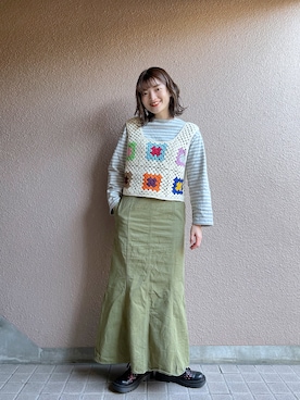 「byあしながおじさん」｜®️inaさん（レディース・159cm）の冬コーディネート