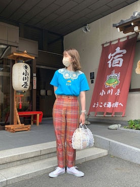 ®️inaさん（レディース・160cm）の夏コーディネート