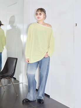 「LEFIJE（レフィエ）のアイテム」を使った、SAIRAIJIさん（レディース・168cm）の春コーディネート