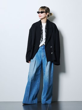「TANAKA（タナカ）のアイテム」を使った、SAIRAIJIさん（レディース・168cm）の春コーディネート