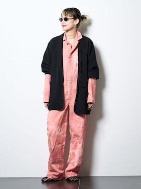 「Mollini（モリーニ）のアイテム」を使った、SAIRAIJIさん（レディース・168cm）の春コーディネート