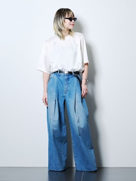 「TANAKA（タナカ）のアイテム」を使った、SAIRAIJIさん（レディース・168cm）の春コーディネート