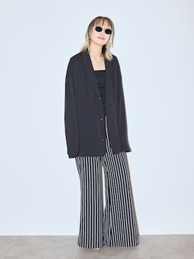 「アイテム（その他アンダーウェア/インナー、ブラック系）」を使った、SAIRAIJIさん（レディース・168cm）の春コーディネート