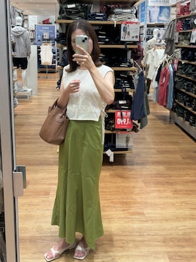「UNITED ARROWS（ユナイテッドアローズ）のアイテム」を使った、cathさん（レディース・160cm）の夏コーディネート