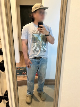 「Schott（ショット）のアイテム」を使った、KOOHさん（メンズ・171cm）の夏コーディネート
