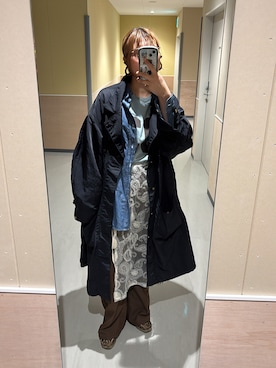 「B.C STOCK（ベーセーストック）のアイテム」を使った、タカハシさん（レディース・163cm）の冬コーディネート