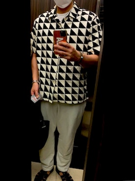 「Captains Helm（キャプテンズヘルム）のアイテム」を使った、kjさん（メンズ・178cm）の夏コーディネート