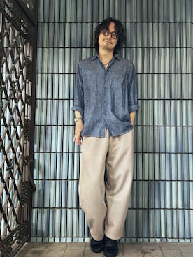 「アイテム（その他、ホワイト系）」を使った、KEITA(ΦωΦ)さん（メンズ・182cm）の夏コーディネート