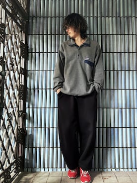 KEITA(ΦωΦ)さん（メンズ・182cm）の春コーディネート