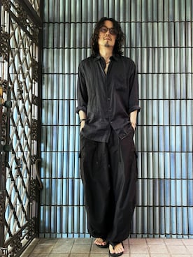 「アイテム（デジタル腕時計）」を使った、KEITA(ΦωΦ)さん（メンズ・182cm）の秋コーディネート