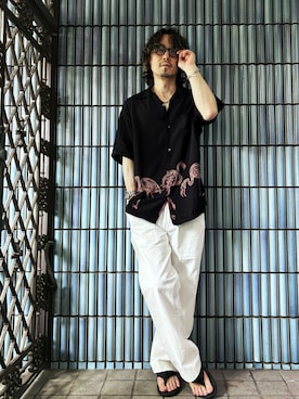 「SEIKO（セイコー）のアイテム」を使った、KEITA(ΦωΦ)さん（メンズ・182cm）の夏コーディネート