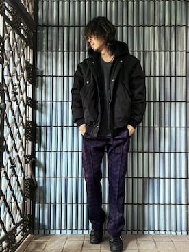 「アイテム（アクセサリー）」を使った、KEITA(ΦωΦ)さん（メンズ・182cm）の冬コーディネート