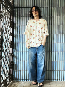 「アイテム（デジタル腕時計）」を使った、KEITA(ΦωΦ)さん（メンズ・182cm）の秋コーディネート