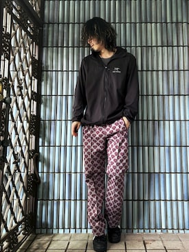 「Needles（ニードルス）のアイテム」を使った、KEITA(ΦωΦ)さん（メンズ・182cm）の春コーディネート