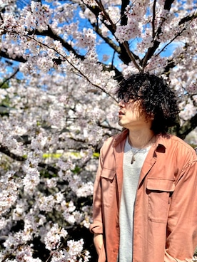 「nano universe」｜KEITA(ΦωΦ)さん（メンズ・182cm）の春コーディネート