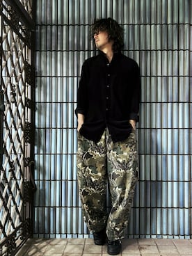 「Zoff（ゾフ）のアイテム」を使った、KEITA(ΦωΦ)さん（メンズ・182cm）の春コーディネート