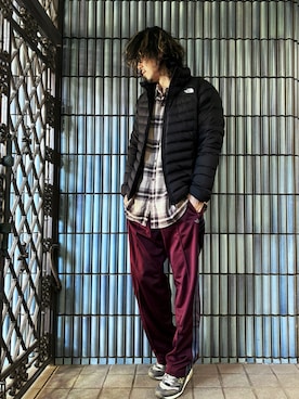 「Zoff（ゾフ）のアイテム」を使った、KEITA(ΦωΦ)さん（メンズ・182cm）の冬コーディネート