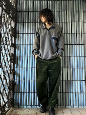 「Zoff（ゾフ）のアイテム」を使った、KEITA(ΦωΦ)さん（メンズ・182cm）の冬コーディネート