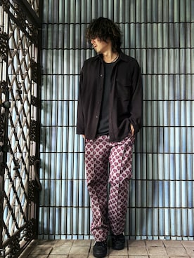 「アイテム（サングラス）」を使った、KEITA(ΦωΦ)さん（メンズ・182cm）の秋コーディネート