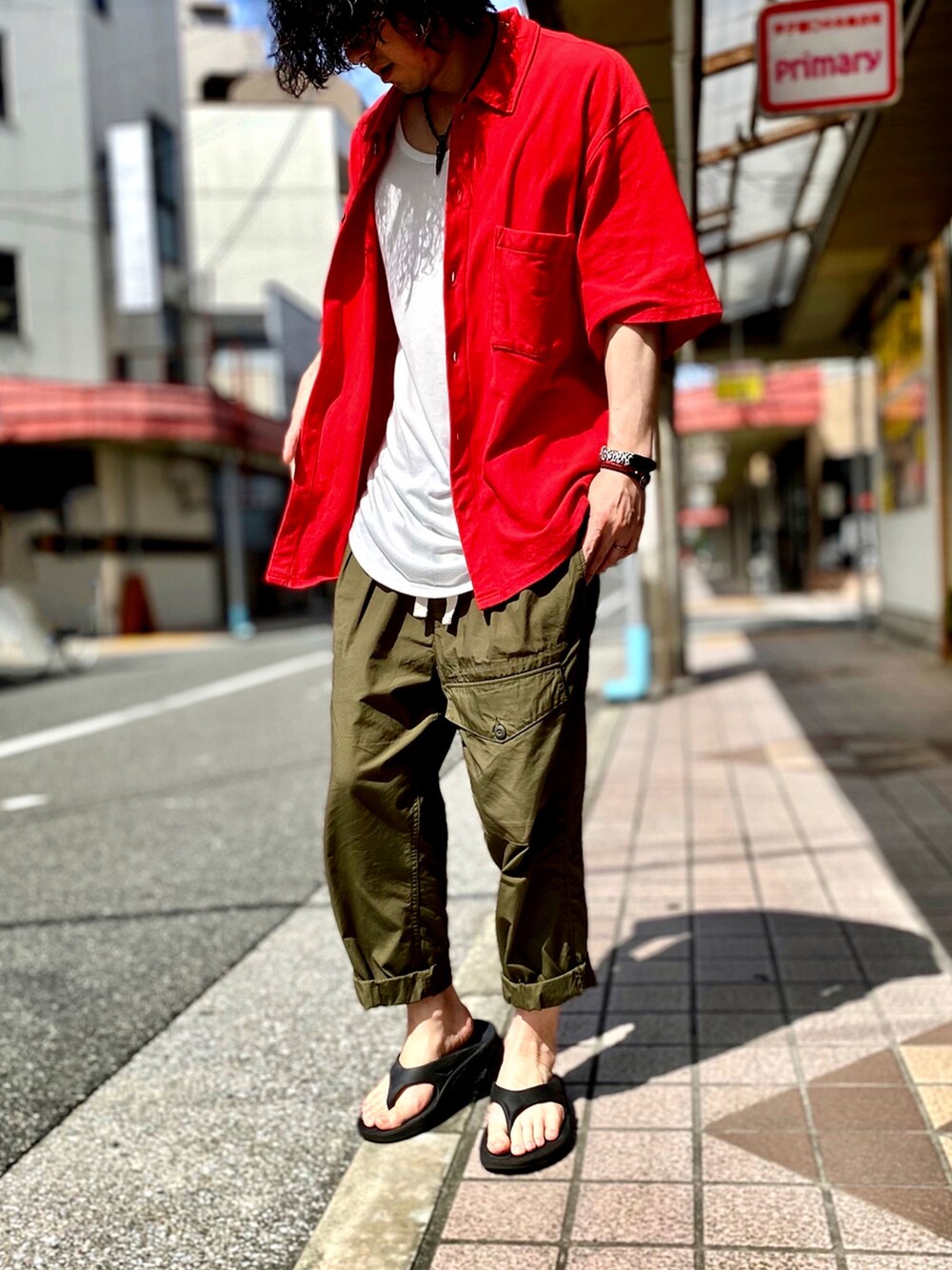KEITA(ΦωΦ)さんの「HEALTH/ヘルス/Summer Shirts #4/サマーシャツ（HEALTH）」を使ったコーディネートの1枚目の写真