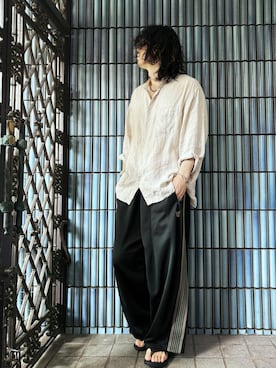 「アイテム（リング）」を使った、KEITA(ΦωΦ)さん（メンズ・182cm）の秋コーディネート