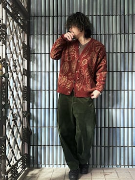 「HERMES（エルメス）のアイテム（アクセサリー）」を使った、KEITA(ΦωΦ)さん（メンズ・182cm）の春コーディネート