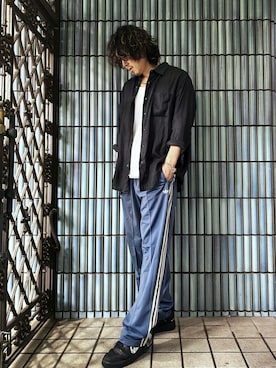 「アイテム（ファッション雑貨）」を使った、KEITA(ΦωΦ)さん（メンズ・182cm）の秋コーディネート