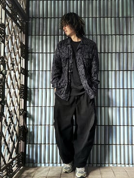 「ヒザデルパンツ」｜KEITA(ΦωΦ)さん（メンズ・182cm）の冬コーディネート