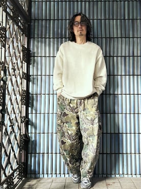 「Zoff（ゾフ）のアイテム」を使った、KEITA(ΦωΦ)さん（メンズ・182cm）の春コーディネート