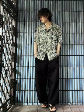 「HERMES（エルメス）のアイテム（アクセサリー）」を使った、KEITA(ΦωΦ)さん（メンズ・182cm）の秋コーディネート