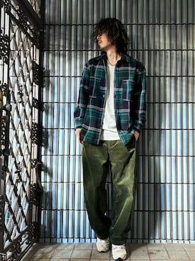 「MONO-MART（モノマート）のアイテム」を使った、KEITA(ΦωΦ)さん（メンズ・182cm）の春コーディネート