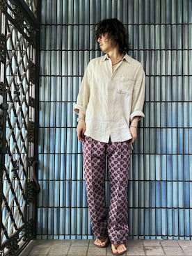 「Zoff（ゾフ）のアイテム」を使った、KEITA(ΦωΦ)さん（メンズ・182cm）の夏コーディネート
