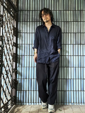 「Zoff（ゾフ）のアイテム」を使った、KEITA(ΦωΦ)さん（メンズ・182cm）の夏コーディネート
