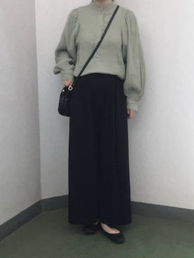 「H&M（エイチ・アンド・エム）のアイテム」を使った、yuiさん（レディース・160cm）の秋コーディネート