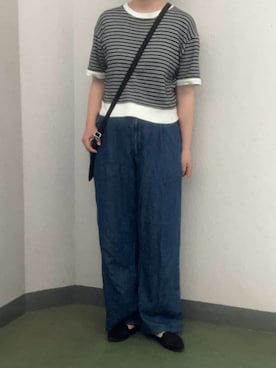 「MOUSSY（マウジー）のアイテム」を使った、yuiさん（レディース・160cm）の夏コーディネート