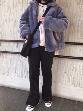 yuiさん(レディース・160cm)の冬コーディネート