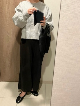 「アイテム（バレエシューズ）」を使った、yuiさん（レディース・160cm）の秋コーディネート