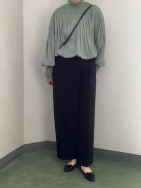 「YEVS（イーブス）のアイテム」を使った、yuiさん（レディース・160cm）の冬コーディネート