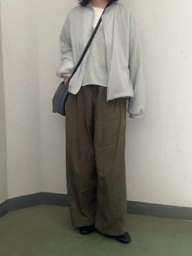 「Samansa Mos2（サマンサ モスモス）のアイテム」を使った、yuiさん（レディース・161cm）の春コーディネート