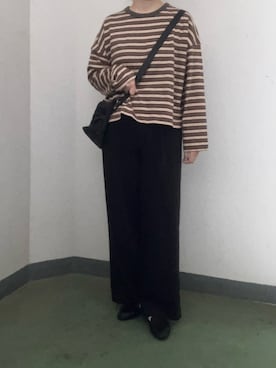 「アイテム（その他シューズ）」を使った、yuiさん（レディース・160cm）の秋コーディネート