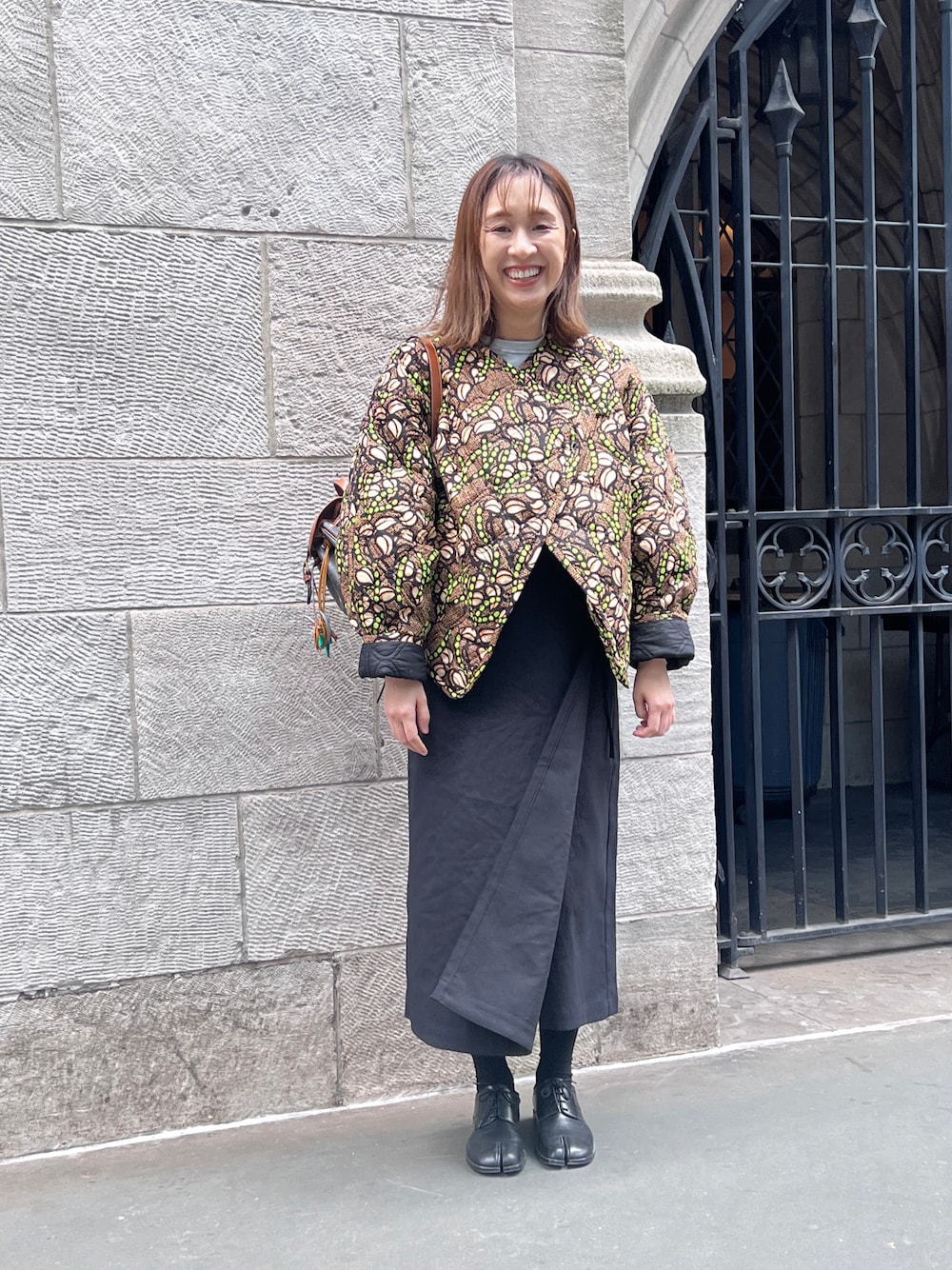 「NYC、ootd、coolday、Maison Margiela、snowpeak」｜「A.L.C.のアイテム（ジャケット/アウター、その他）」を使った、useecaraさん（レディース・163cm）の秋コーディネートの1枚目の写真