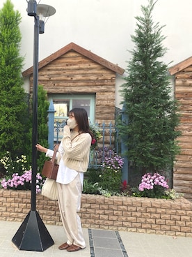 「An3pocket（アンポケット）のアイテム」を使った、 miyabiさん（レディース・159cm）の秋コーディネート