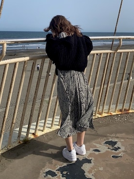 「ENVYM（アンビー）のアイテム」を使った、HITOMIさん（レディース・151cm）の夏コーディネート