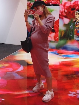 「ENVYM（アンビー）のアイテム」を使った、HITOMIさん（レディース・151cm）の秋コーディネート