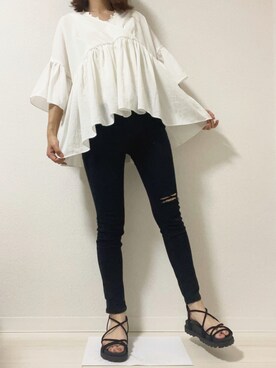 みさん（レディース・160cm）の夏コーディネート