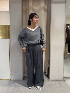 「アイテム（パンプス）」を使った、GOTO_156cmさん（レディース・156cm）の秋コーディネート